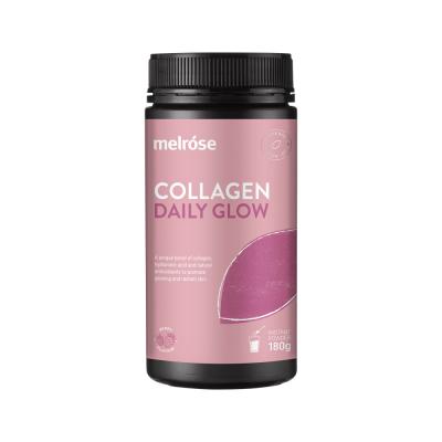 Melrose Collagen Daily Glow + Hyaluronic Acid Berry Flavour Instant Powder 180g